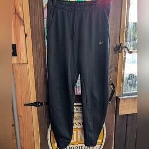 Men's Nike Dri Fit Black Athletic Pants - Tall Size!